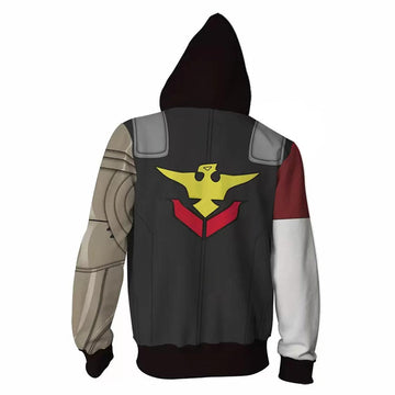 Anime Cowboy Bebop Jet Black Sudadera Cosplay Navidad Fiesta 3D Impreso chaqueta